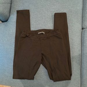 Brandy Melville Cotton Black Leggings